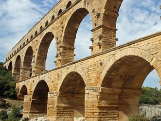 Pont du Gard in Südfrankreich