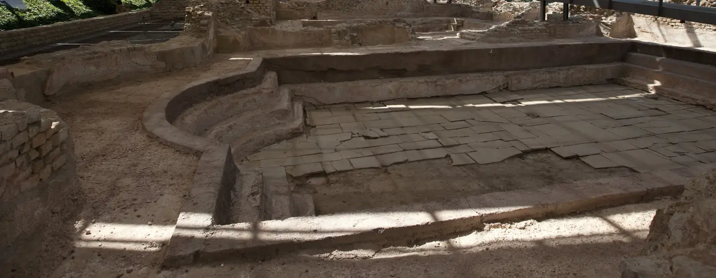 Badenweiler Roman Bath Ruins, pool